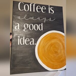 Coffee Wall Sign 16 x 20